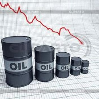 Цена на нефть падает из-за неопределённости с экономикой США.