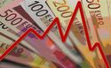 Курс евро падает